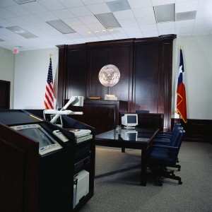 Interior of Courtroom